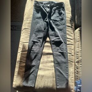 American Eagle Black Skinny Jeans Size 12 Long